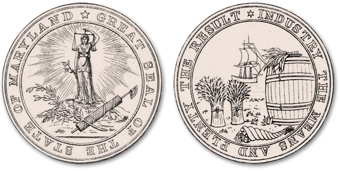 1794 Great Seal of Maryland